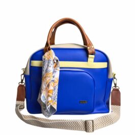 Maleta Hanna azul cobalto