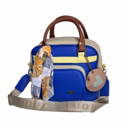 Maletica Mini Hanna azul cobalto